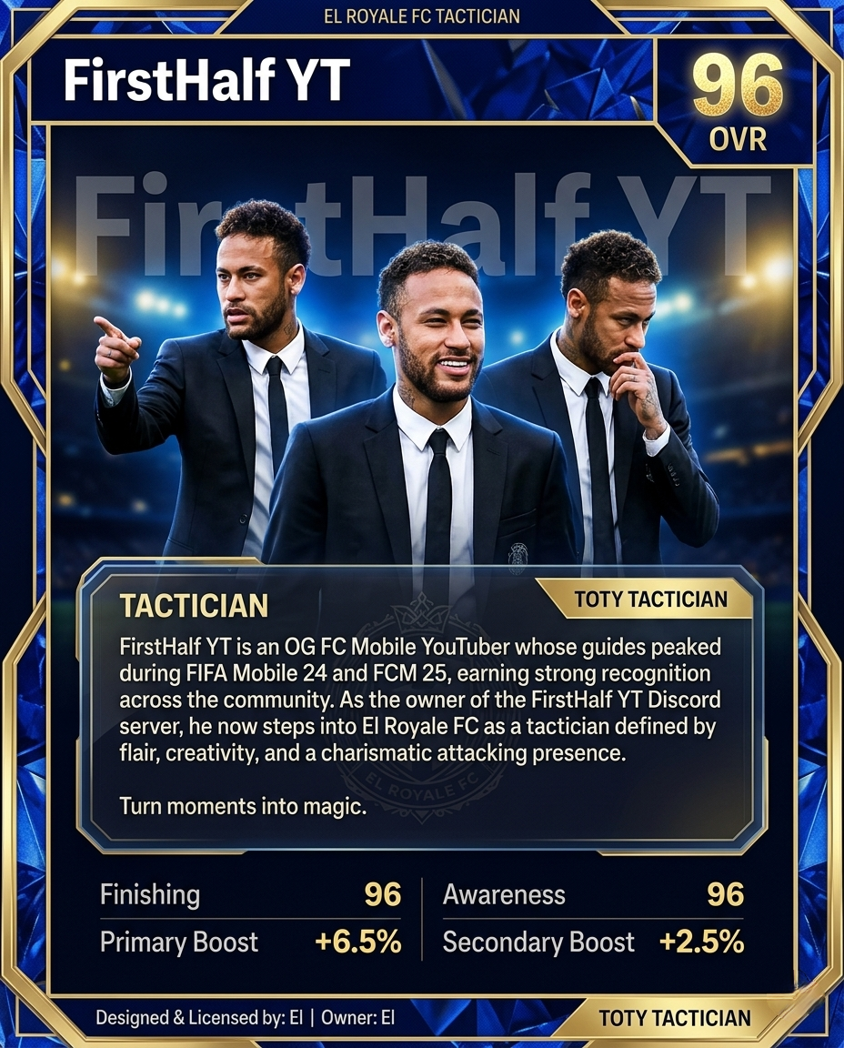 FirstHalf YT card