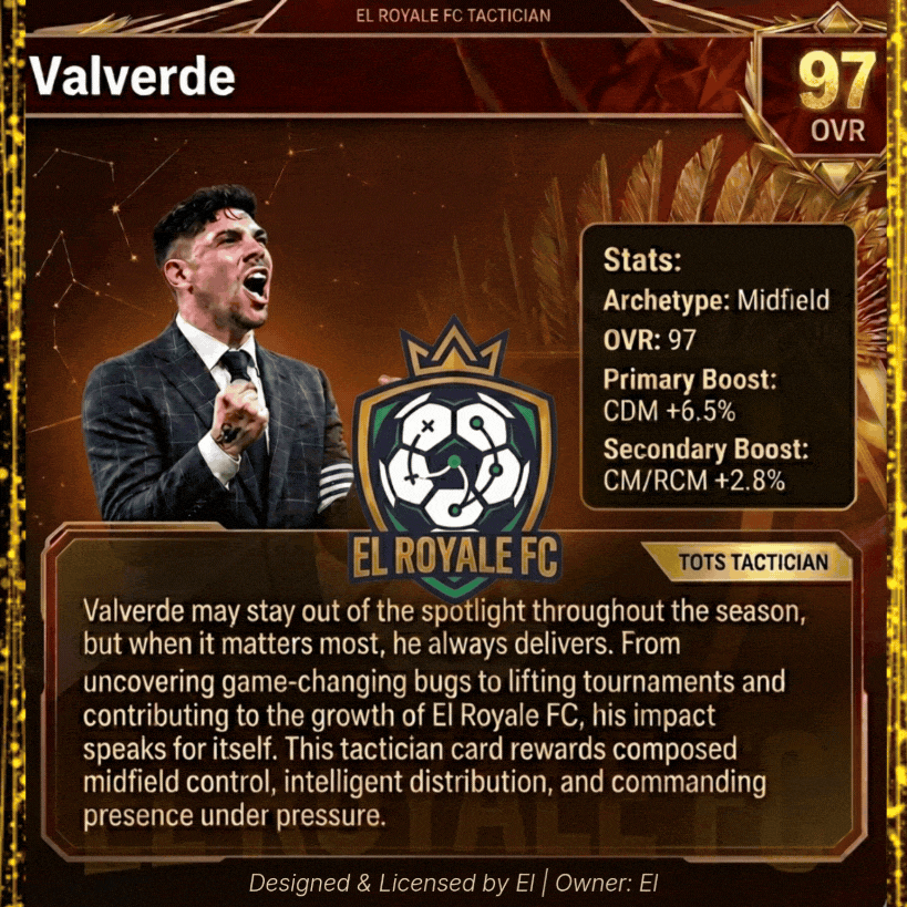 Valverde card